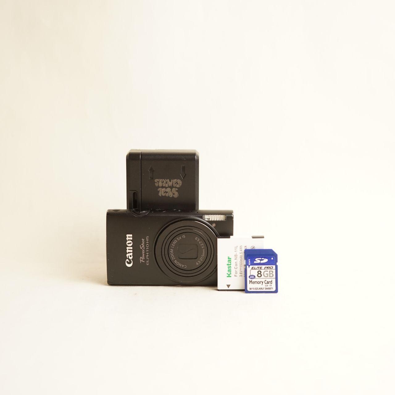 Canon PowerShot ELPH 110 HS Digital Camera | 16.1MP | Tested & Working | Silver