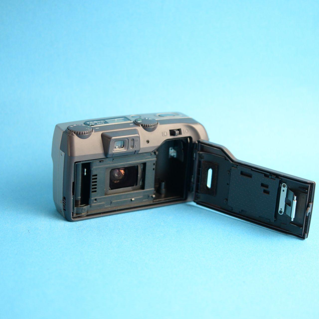 Nikon Zoom 800 AF Film Camera | 35mm Point & Shoot | Tested & Working | Grey