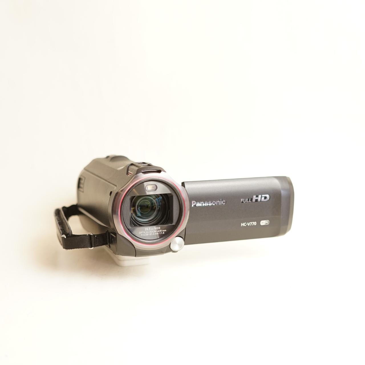 Panasonic HC-V770 Camcorder | Tested & Working | Black