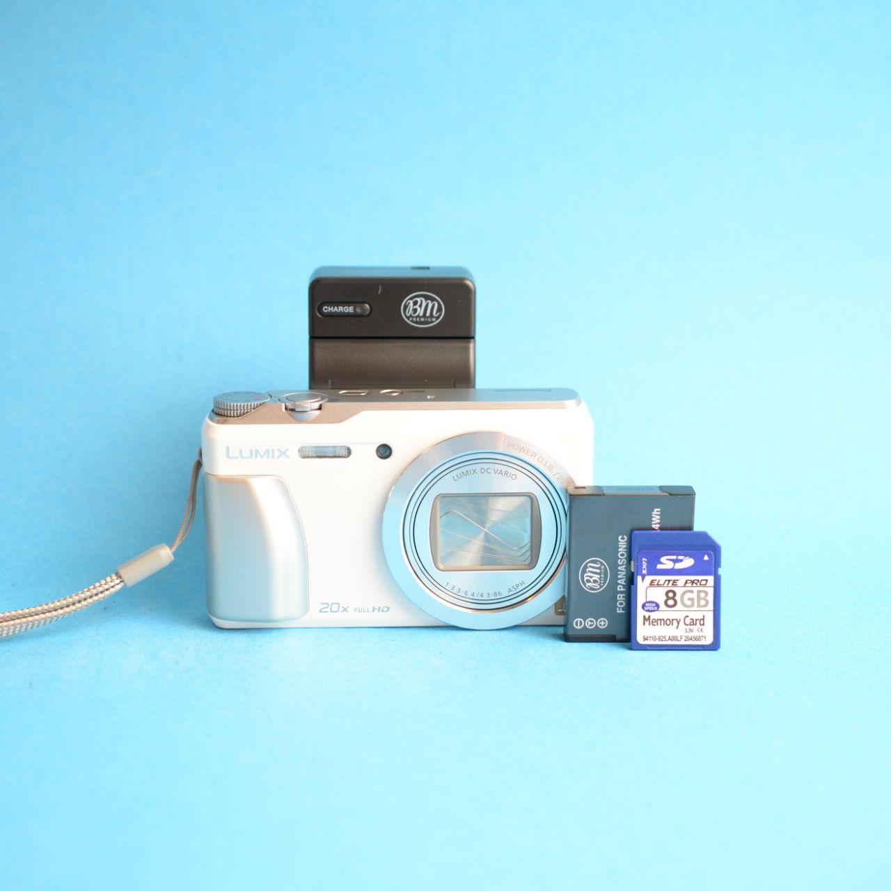 Panasonic Lumix DMC-ZS35 Digital Camera | 16.1MP | Tested & Working | White