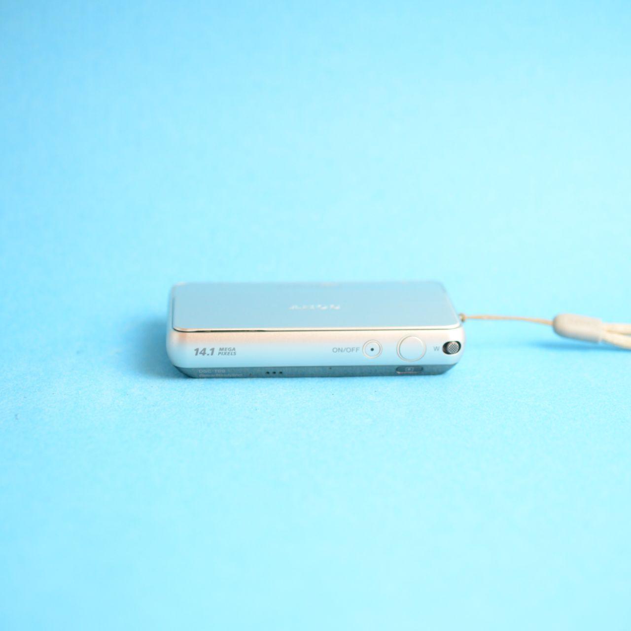 Sony Cyber-shot DSC-T99 Digital Camera | 14.1MP | Tested & Working | Silver