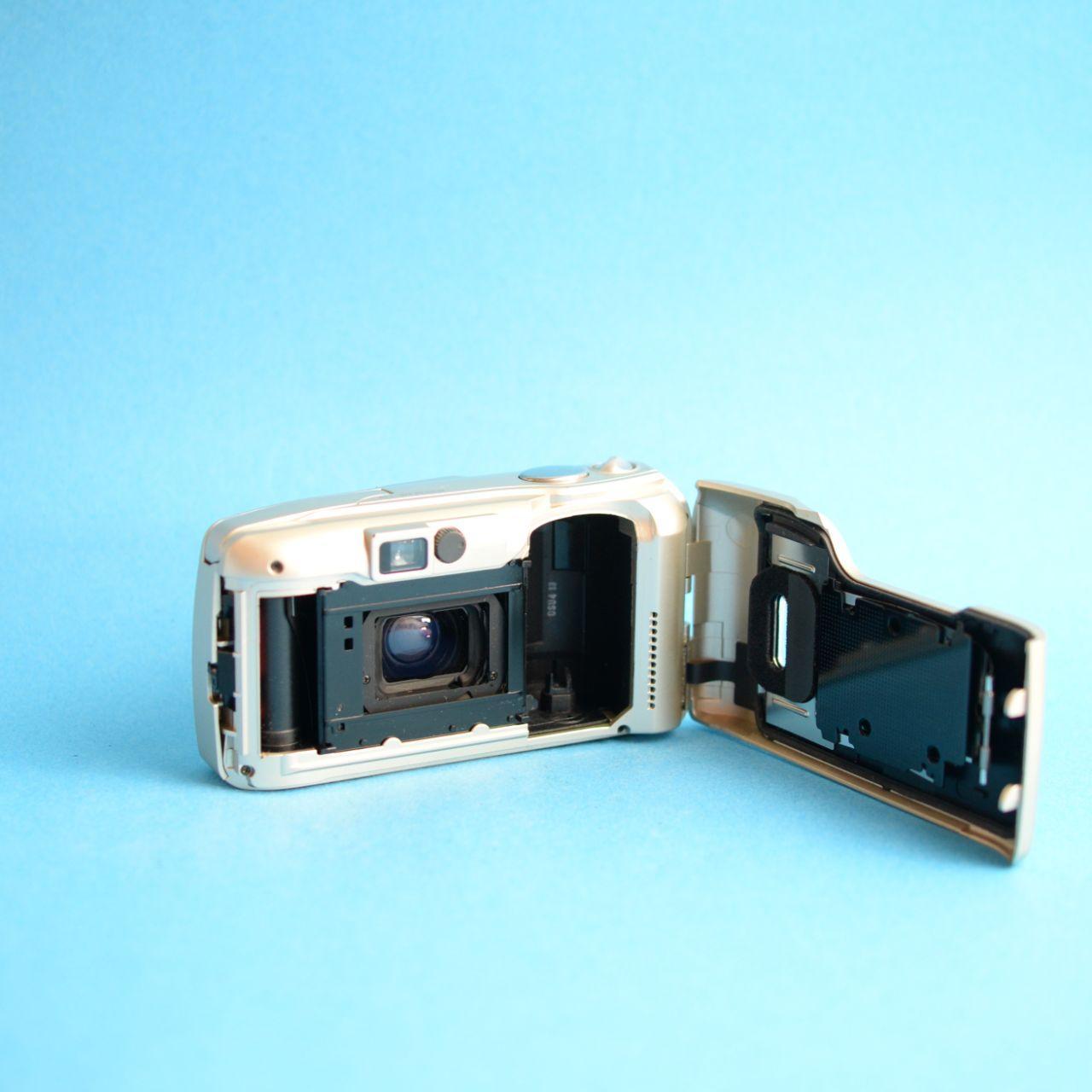 Olympus Stylus Epic Zoom 115 Film Camera | 35mm Point & Shoot | Tested & Working | Gold
