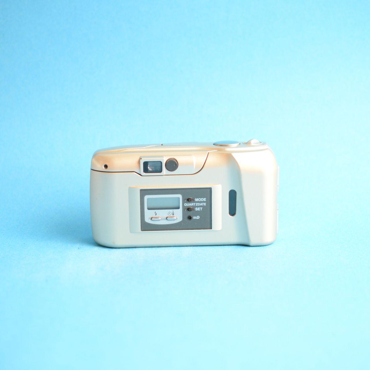 Olympus Stylus Epic Zoom 115 Film Camera | 35mm Point & Shoot | Tested & Working | Gold