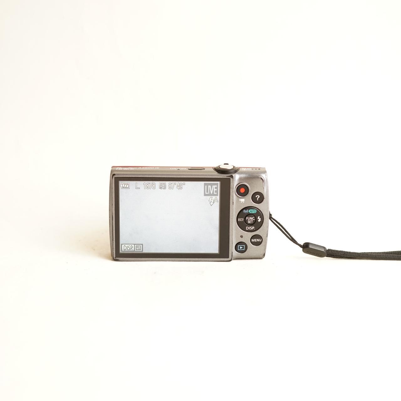 Canon PowerShot A3500 IS Digital Camera | 16.0MP | Tested & Working | Red