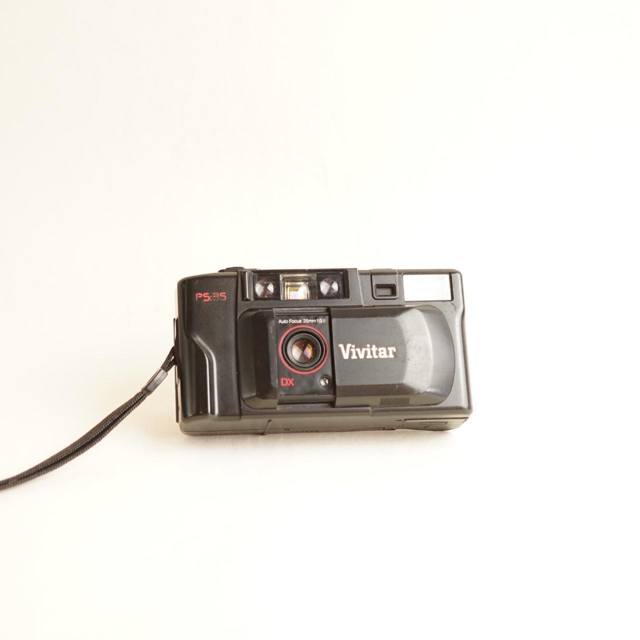 Vivitar PS:35 Film Camera | 35mm Point & Shoot | Tested & Working | Black