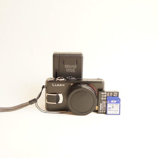 Panasonic Lumix DMC-LX2 Digital Camera | 10.2MP | Tested & Working | Black