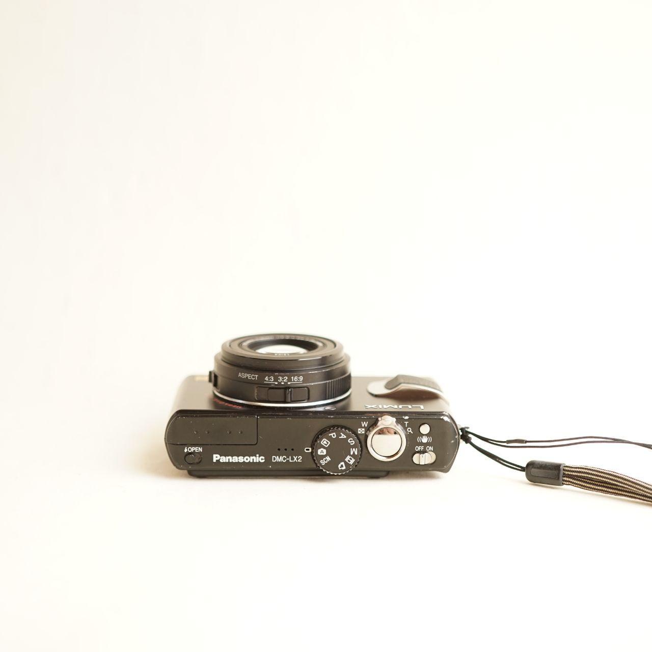 Panasonic Lumix DMC-LX2 Digital Camera | 10.2MP | Tested & Working | Black