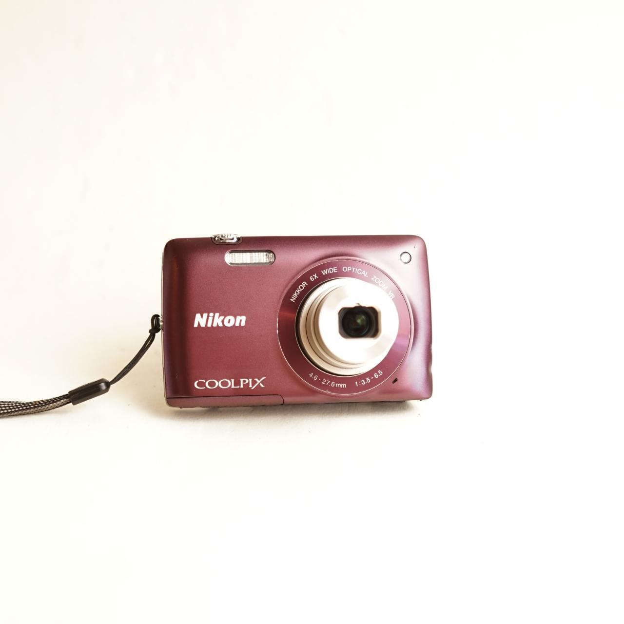 Nikon Coolpix S4300 Digital Camera | 16.0MP | Tested & Working | Maroon