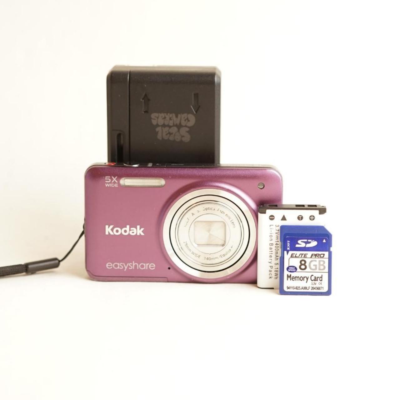Kodak EasyShare M5350 Digital Camera | 14.0MP | Tested & Working | Purple