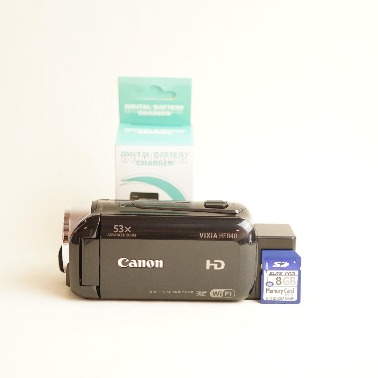 Canon VIXIA HF R40 Camcorder | Full HD | Tested & Working | Black
