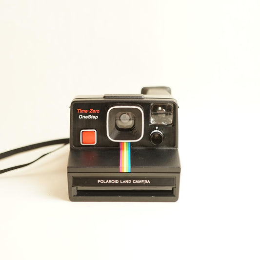 Polaroid Time-Zero OneStep Instant Film Camera | Tested & Working | Black
