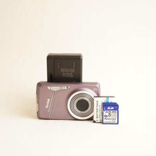 Kodak EasyShare M550 Digital Camera | 12MP | Tested & Working | Purple