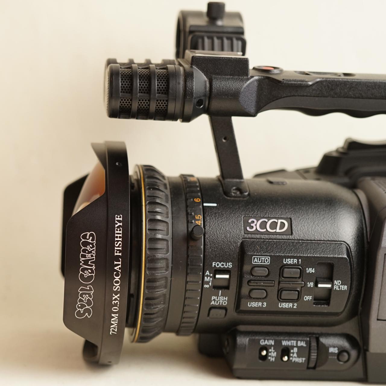 SoCal Cameras 72mm 0.3x Fisheye Lens | Tested & Working | Black