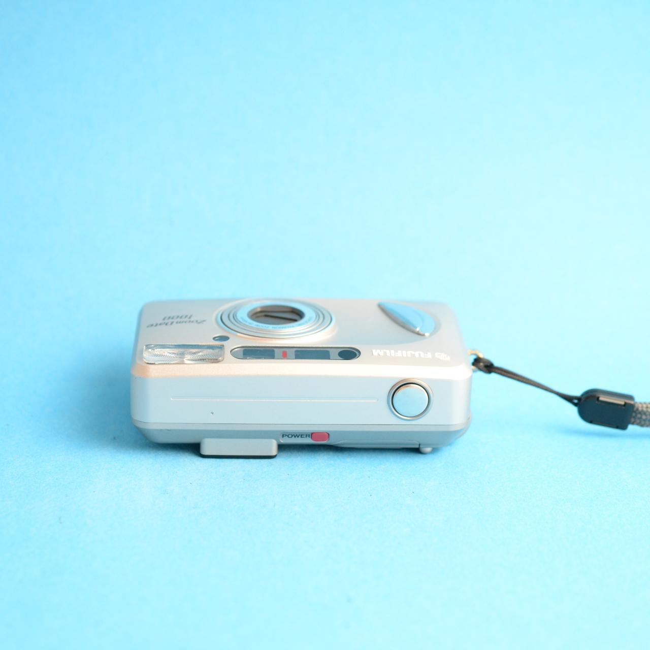 Fujifilm Zoom Date 1000 Film Camera | 35mm Point & Shoot | Tested & Working | Silver