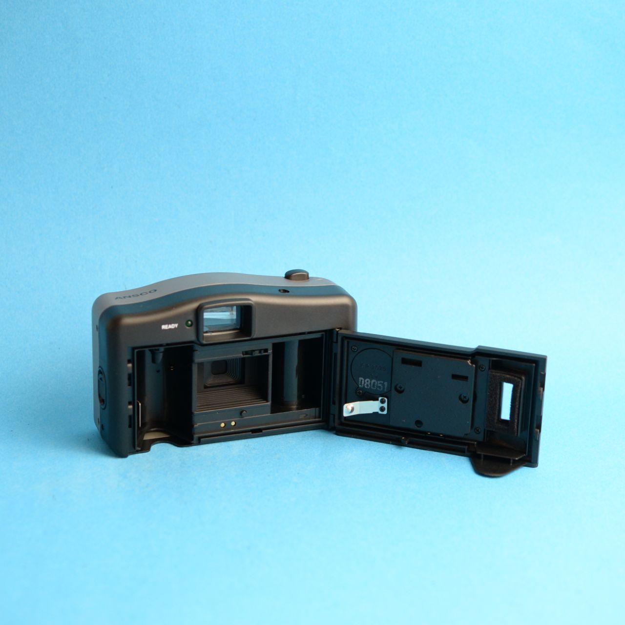 Ansco Vision FA AFD Film Camera | 35mm Point & Shoot | Tested & Working | Silver