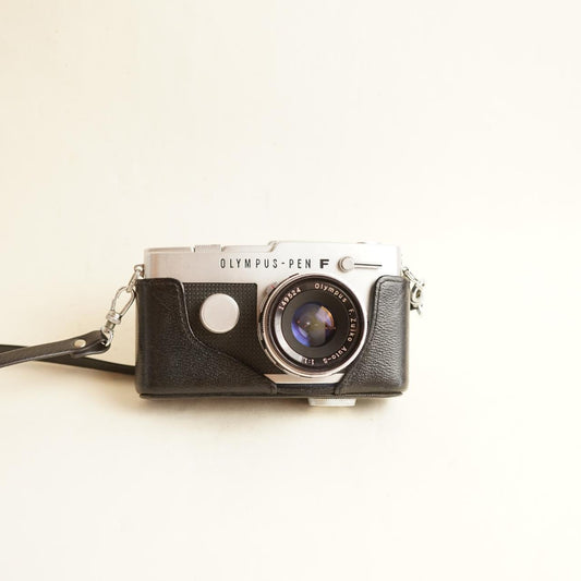 Olympus Pen FT Film Camera | 35mm Half Frame SLR | Tested & Working | Silver & Black
