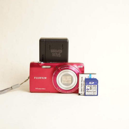 Fujifilm FinePix JZ100 Digital Camera | 14MP | Tested & Working | Pink