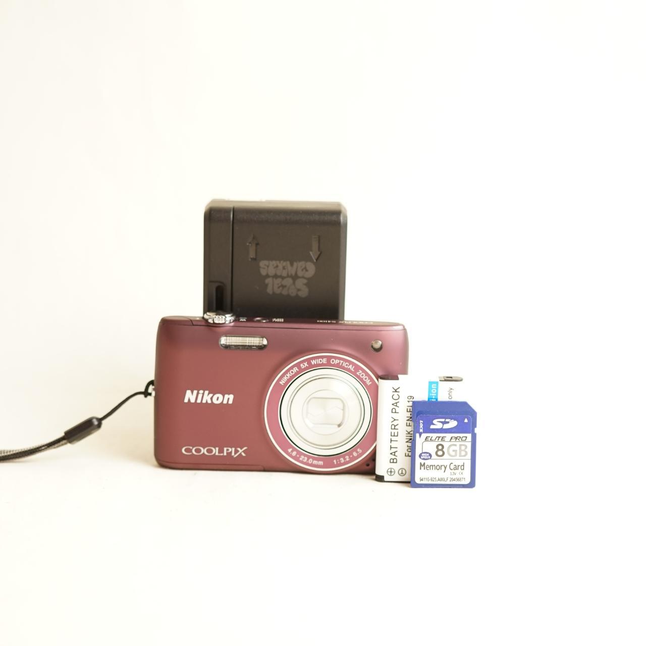 Nikon Coolpix S4100 Digital Camera | 14MP | Read Description | Maroon