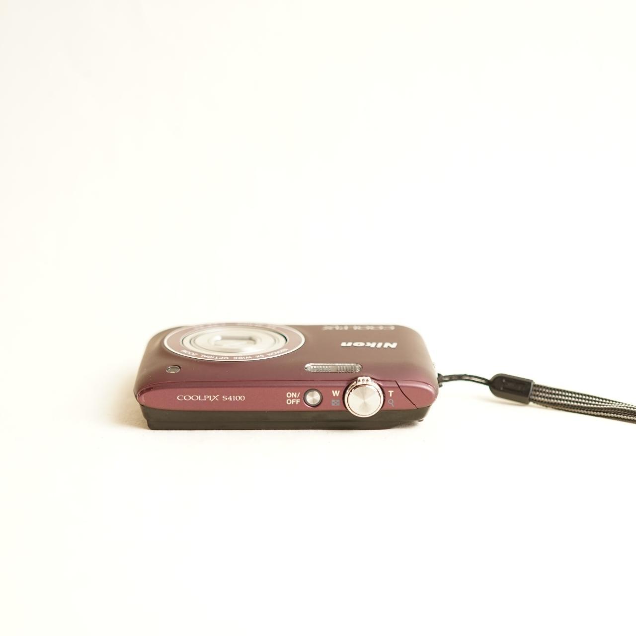 Nikon Coolpix S4100 Digital Camera | 14MP | Read Description | Maroon