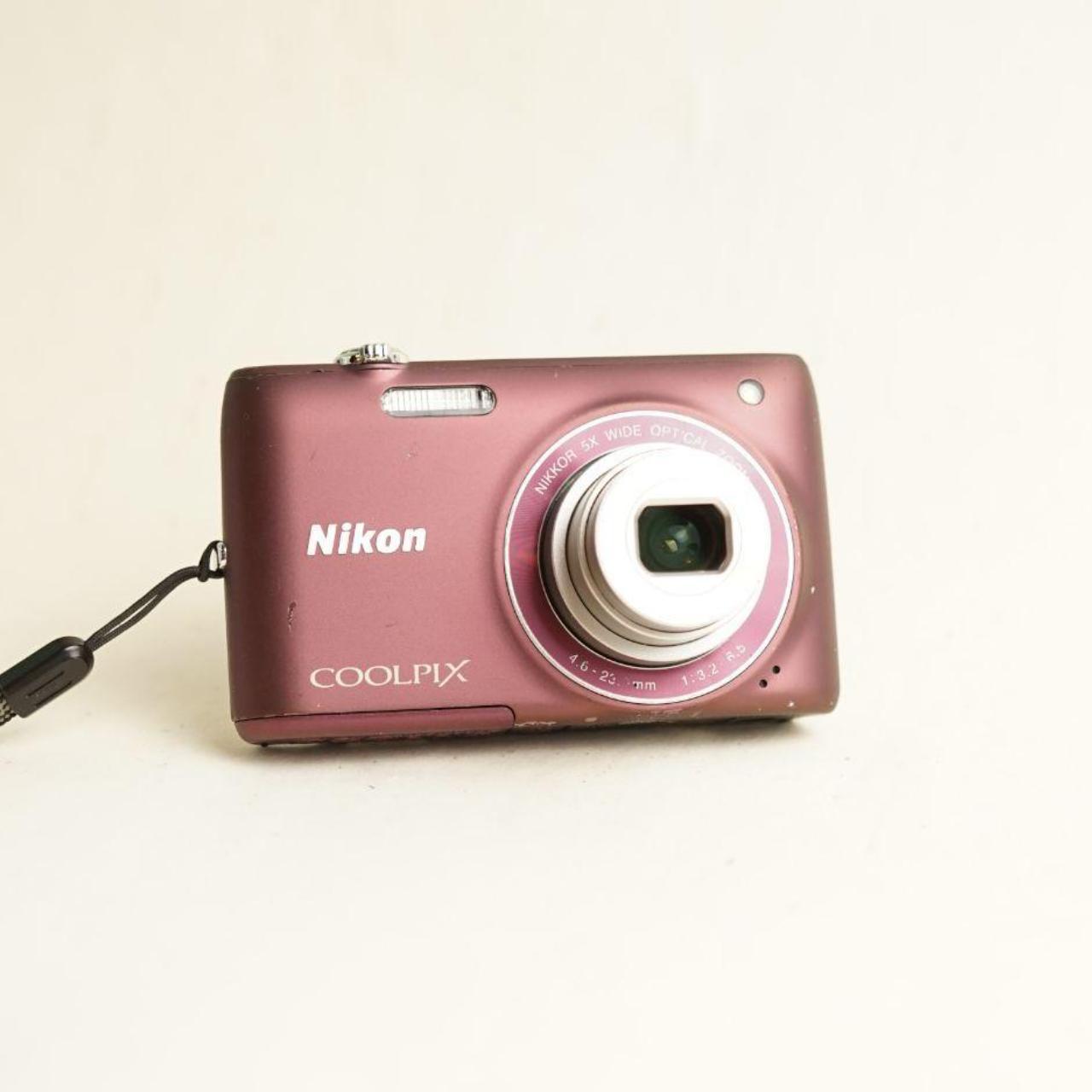 Nikon Coolpix S4100 Digital Camera | 14MP | Tested & Working | Maroon