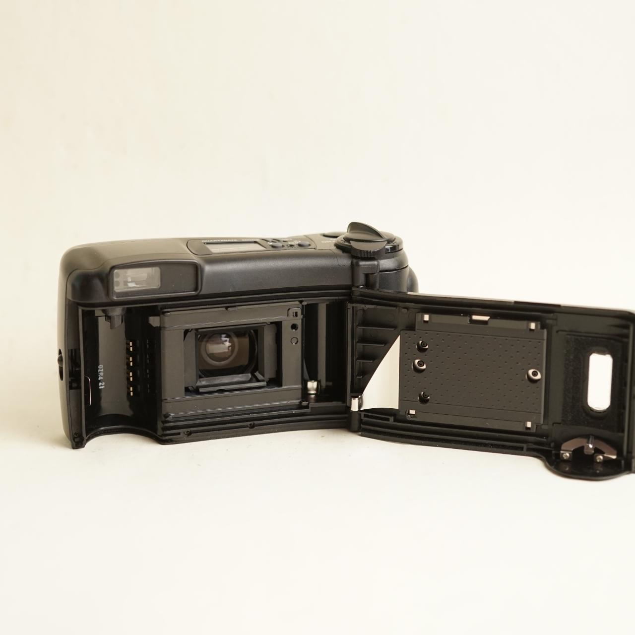 Olympus SuperZoom 760 Film Camera | 35mm Point & Shoot | Tested & Working | Black