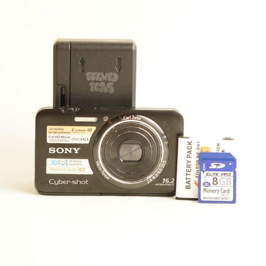 Sony Cyber-shot DSC-WX9 Digital Camera | 16MP | Read Description | Black