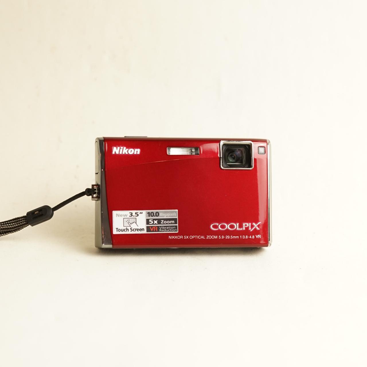 Nikon Coolpix S60 Digital Camera | 10MP | Tested & Working | Red