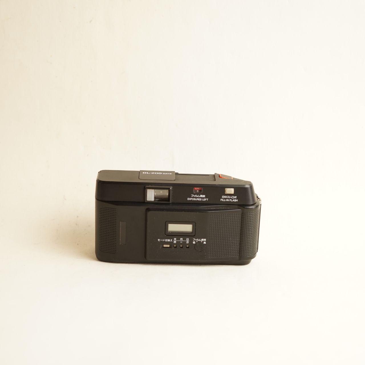 Fujifilm DL-200 Date Film Camera | 35mm Point & Shoot | Tested & Working | Black