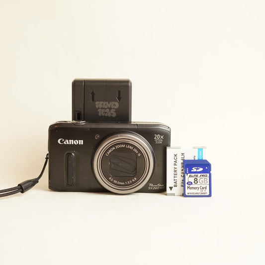 Canon PowerShot SX260 HS Digital Camera | 12.1MP | Read Description | Black
