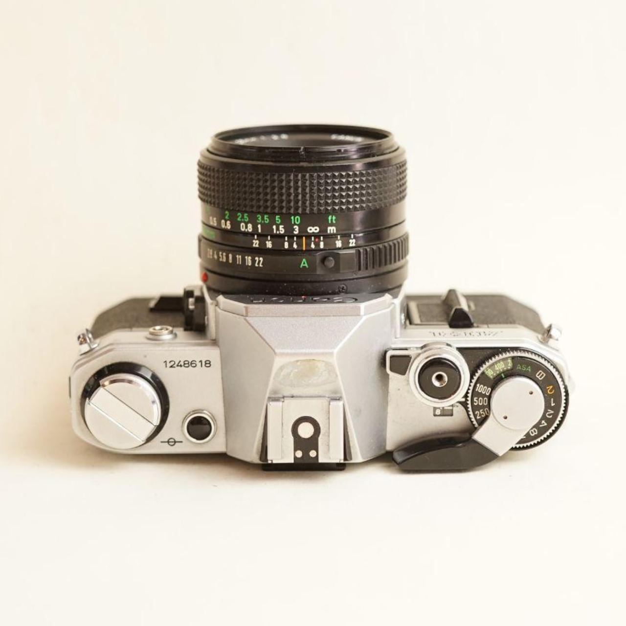 Canon AE-1 Film Camera | 35mm SLR | Tested & Working | Silver