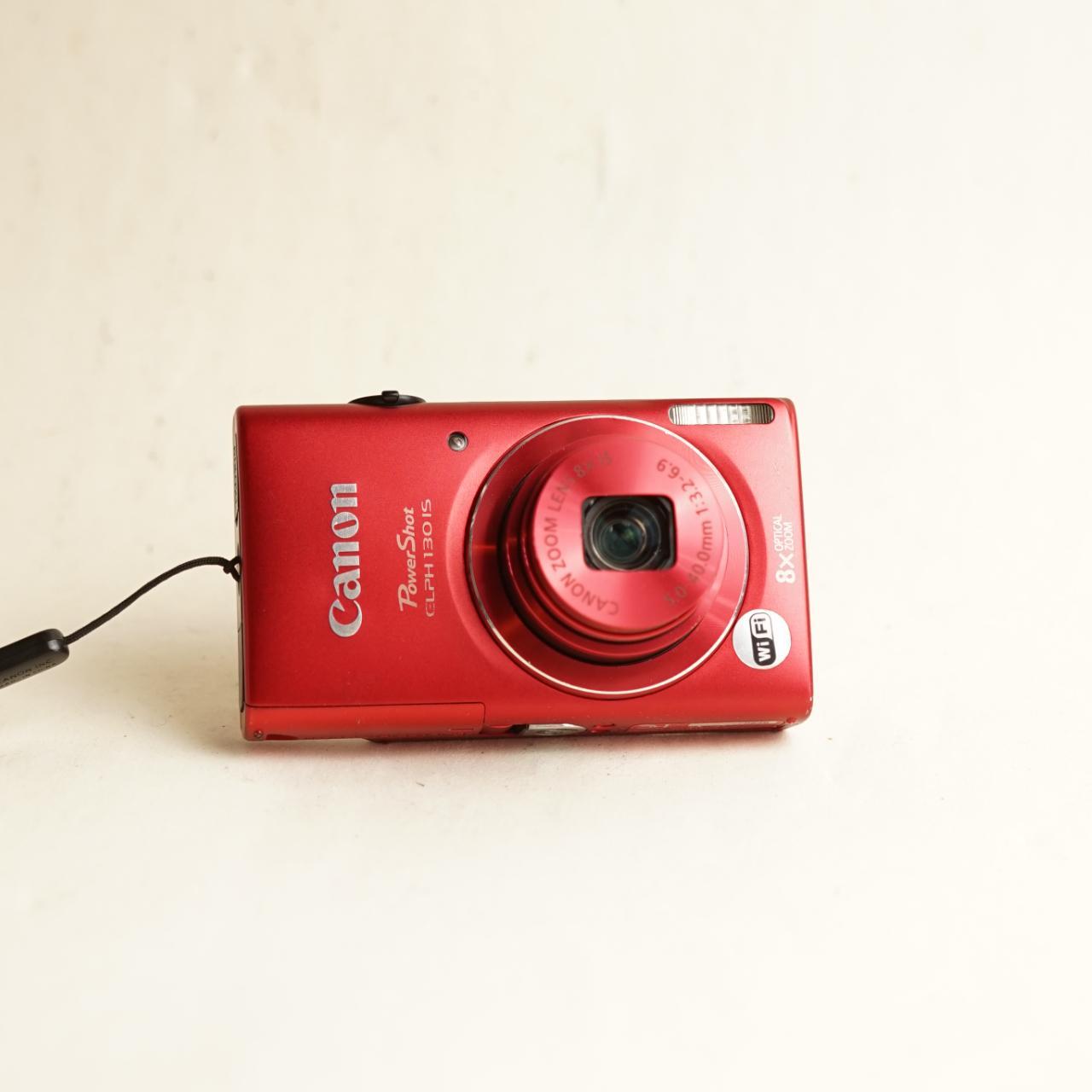 Canon PowerShot ELPH 130 IS Digital Camera | 16MP | Read Description | Red