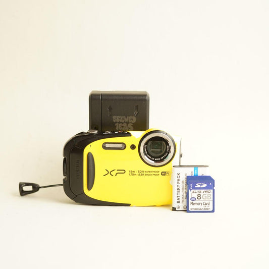Fujifilm FinePix XP80 Digital Camera | 16.4MP | Read Description | Yellow & Black