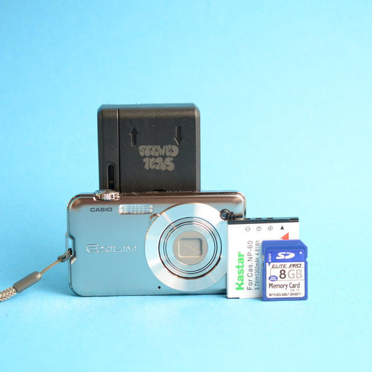 Casio Exilim EX-S10 Digital Camera | 10.1MP | Tested & Working | Silver