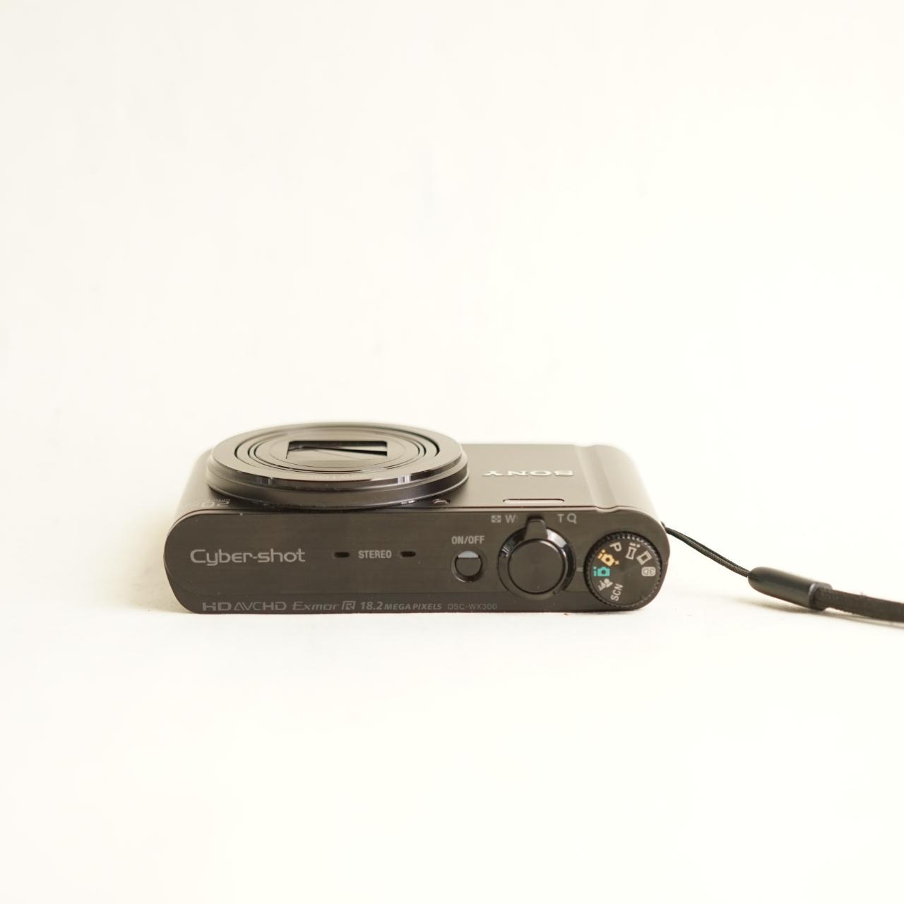 Sony Cyber-shot DSC-WX300 Digital Camera | 18.2MP | Tested & Working | Black