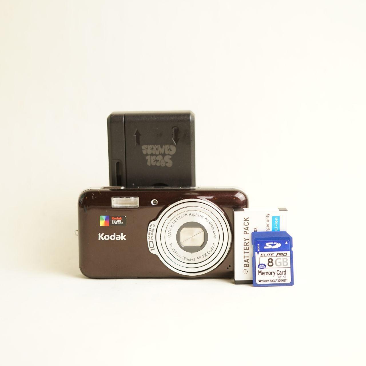 Kodak EasyShare V1003 Digital Camera | 10.0MP | Tested & Working | Brown