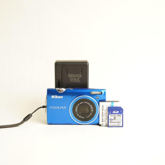 Nikon Coolpix S5100 Digital Camera | 12.2MP | Read Description | Blue