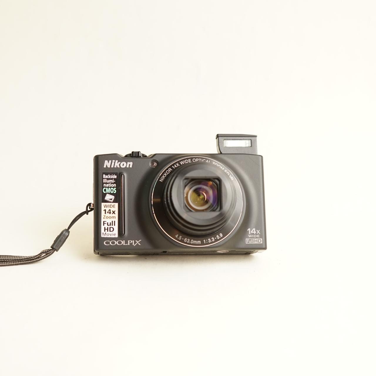 Nikon Coolpix S8200 Digital Camera | 16.1MP | Tested & Working | Black