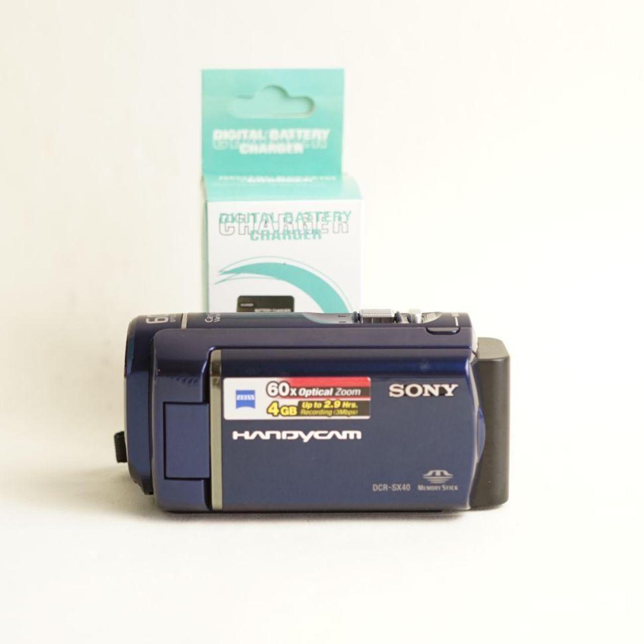 Sony Handycam DCR-SX40 Digital Camcorder | Tested & Working | Blue