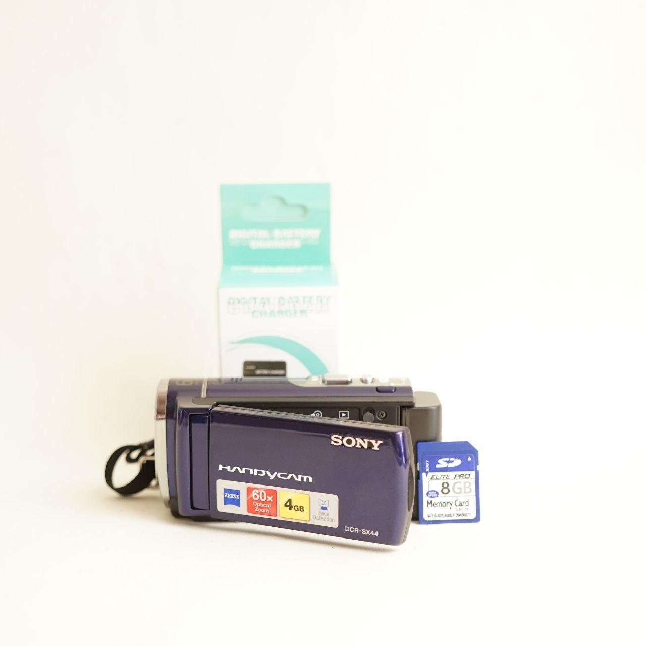 Sony Handycam DCR-SX44 Digital Camcorder | Read Description | Navy
