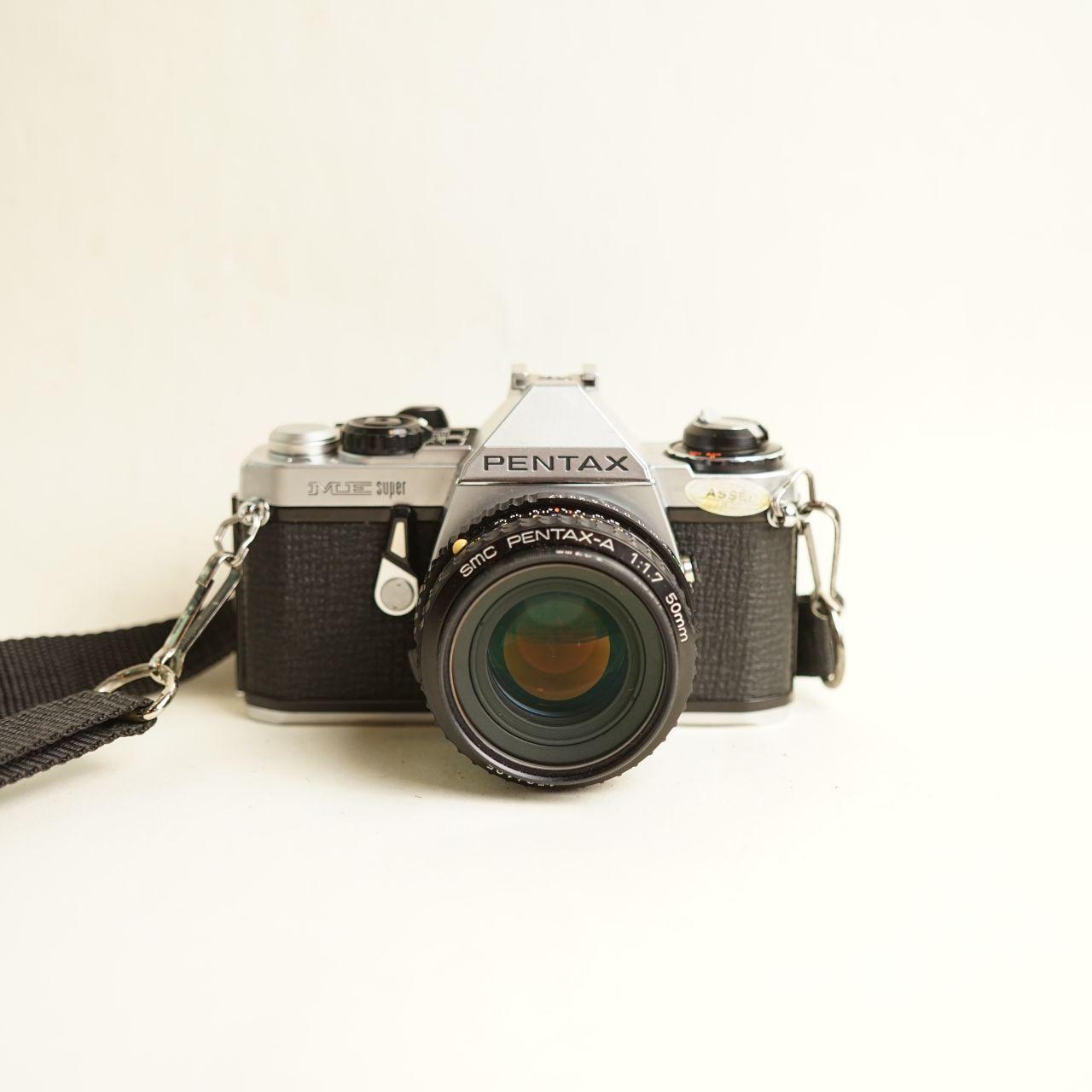 Pentax ME Super Film Camera | 35mm SLR | Tested & Working | Black
