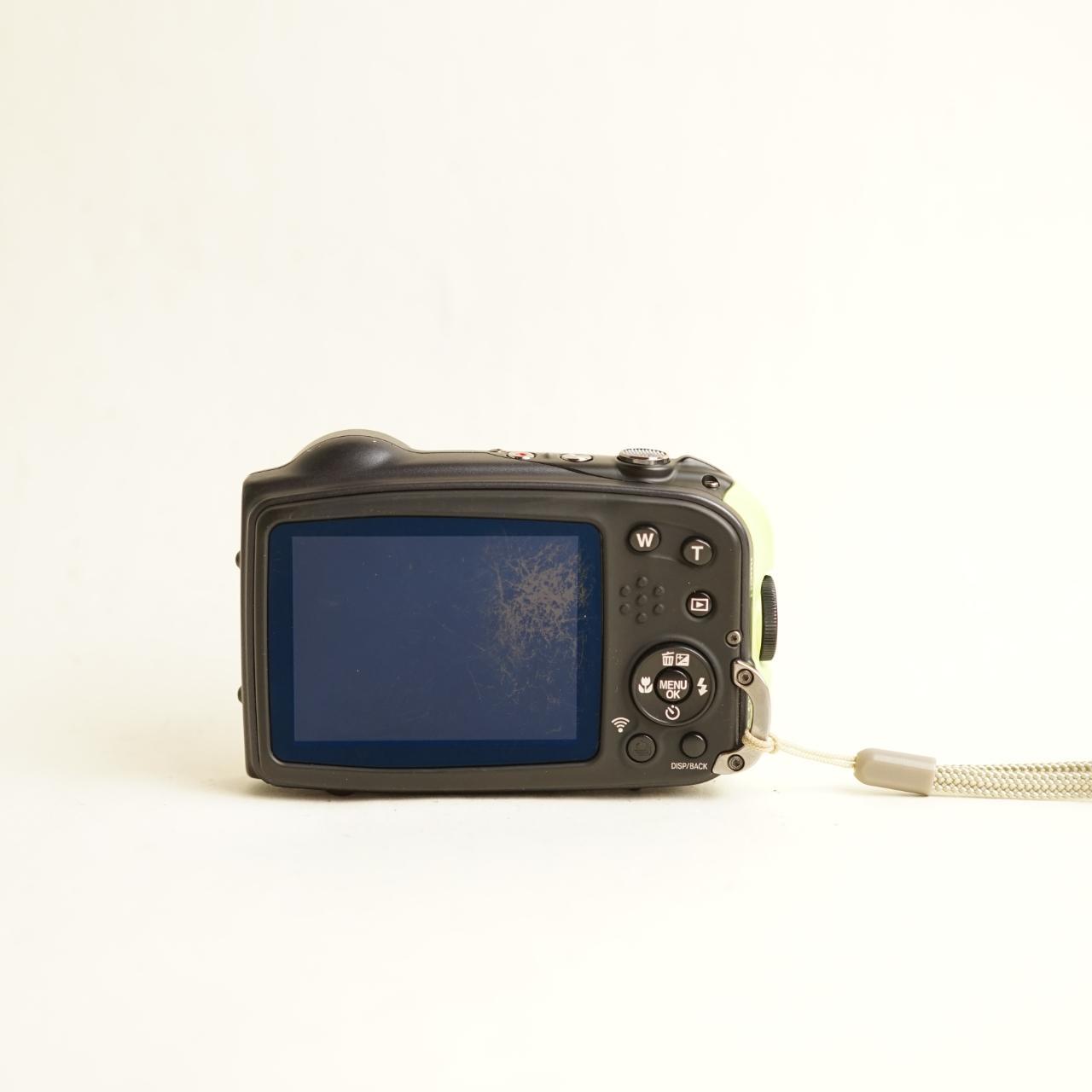 Fujifilm FinePix XP80 Digital Camera | 16.4MP | Tested & Working | Grey & Green