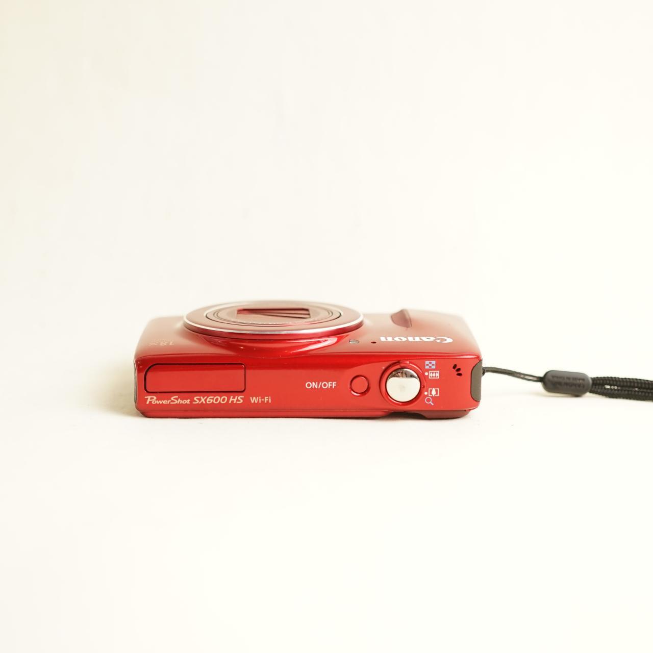 Canon PowerShot SX600 HS Digital Camera | 16MP | Tested & Working | Red