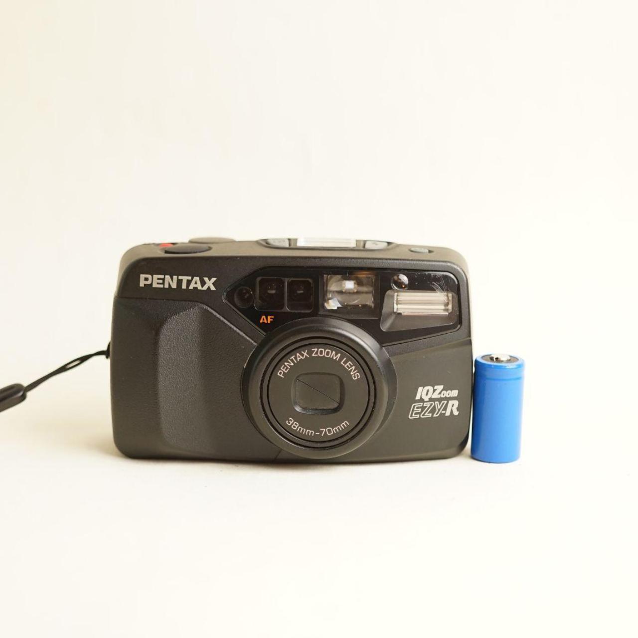 Pentax IQZoom EZY-R Film Camera | 35mm Point & Shoot | Read Description | Grey