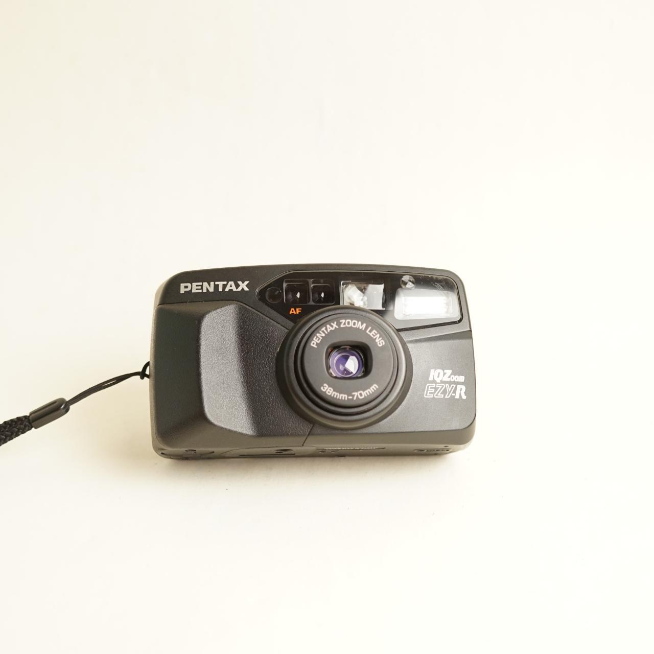 Pentax IQZoom EZY-R Film Camera | 35mm Point & Shoot | Read Description | Grey