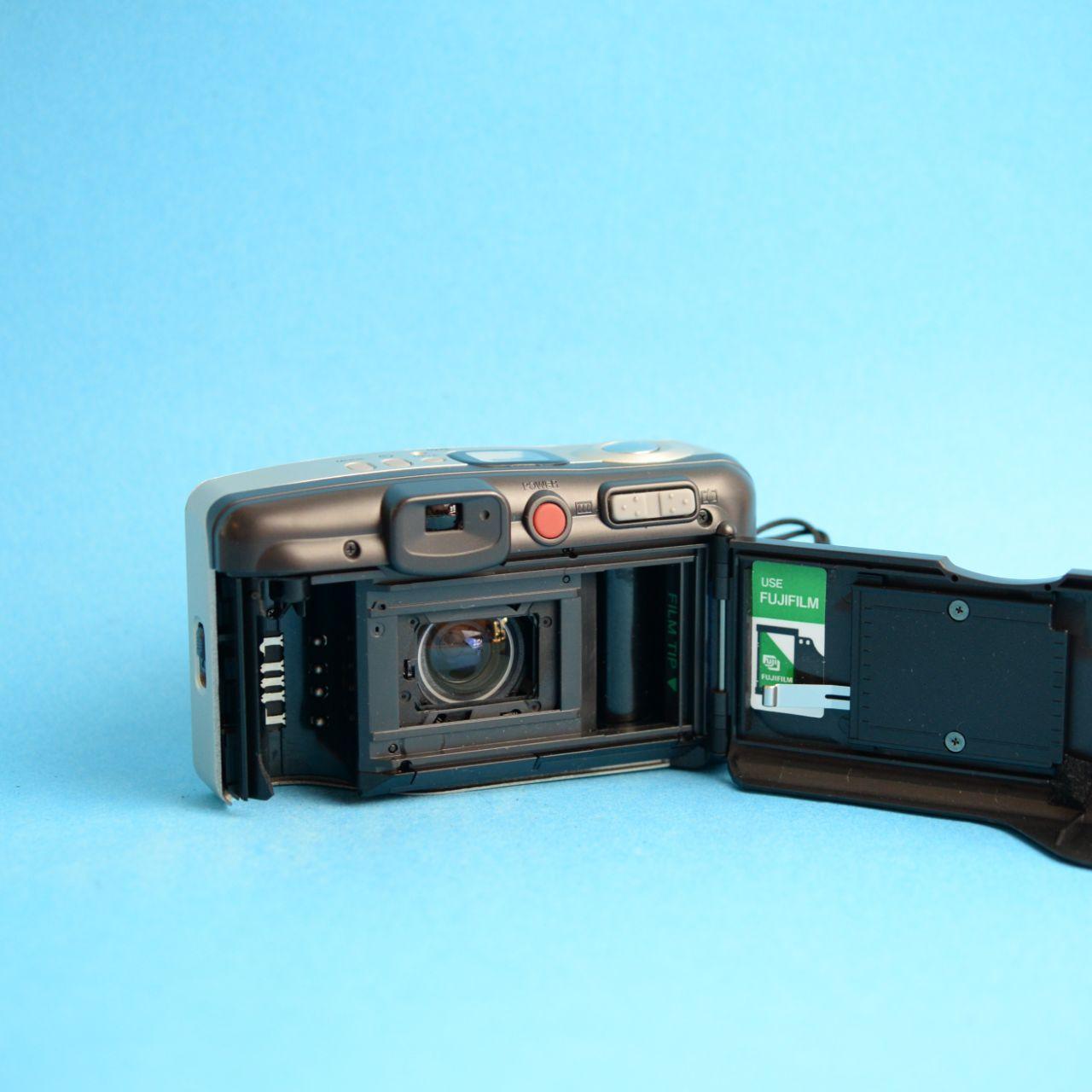 Fujifilm Zoom Date 90 Film Camera | 35mm Point & Shoot | Tested & Working | Gold