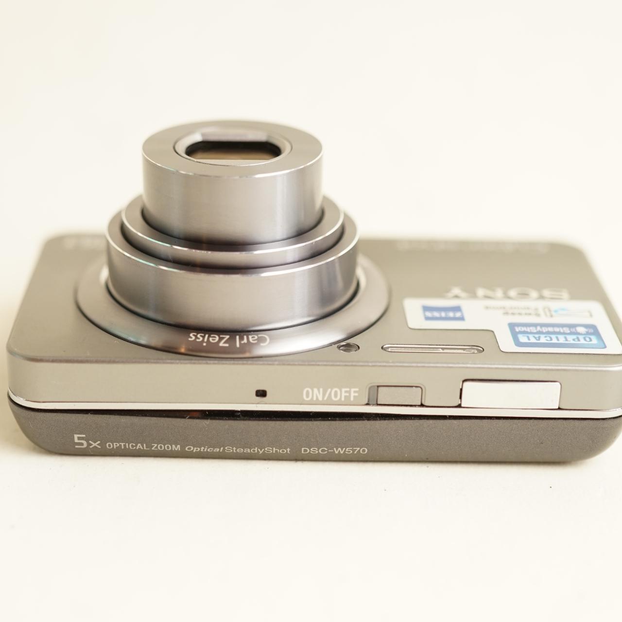 Sony Cyber-shot DSC-W570 Digital Camera | 16.1MP | Read Description | Grey