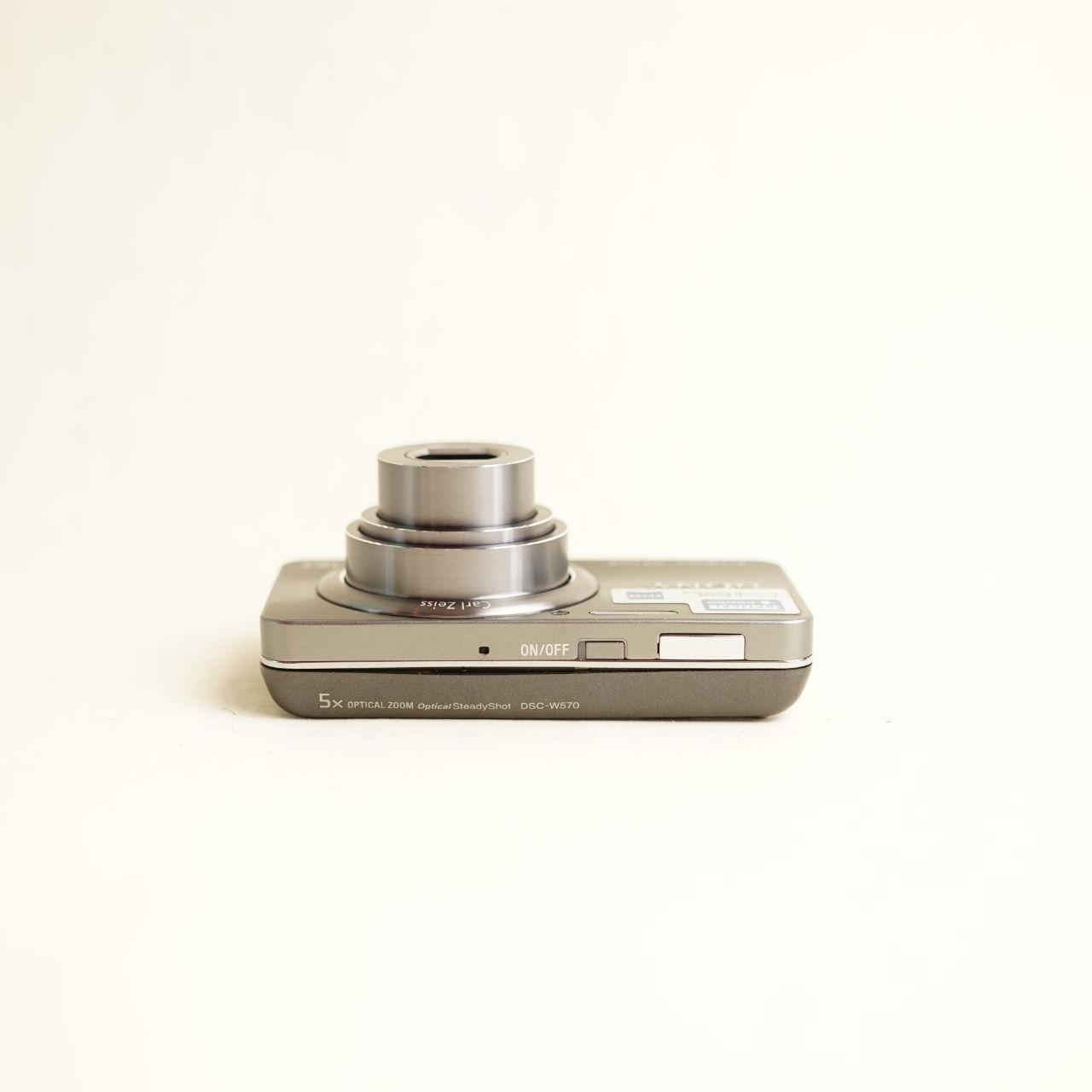 Sony Cyber-shot DSC-W570 Digital Camera | 16.1MP | Read Description | Grey