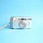 Canon Sure Shot 130u II Film Camera | 35mm Point & Shoot | Tested & Working | Silver