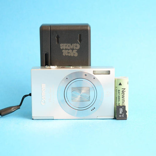 Canon PowerShot ELPH 520 HS Digital Camera | 10.1MP | Tested & Working | Silver