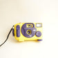 Epoque ET-100 SE Film Camera | Waterproof 35mm Point & Shoot | Tested & Working | Yellow & Purple